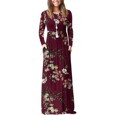 long maxi dress